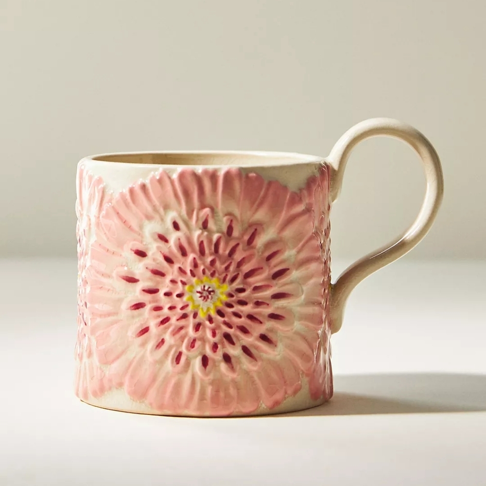 Anthropologie Lilypad Mug